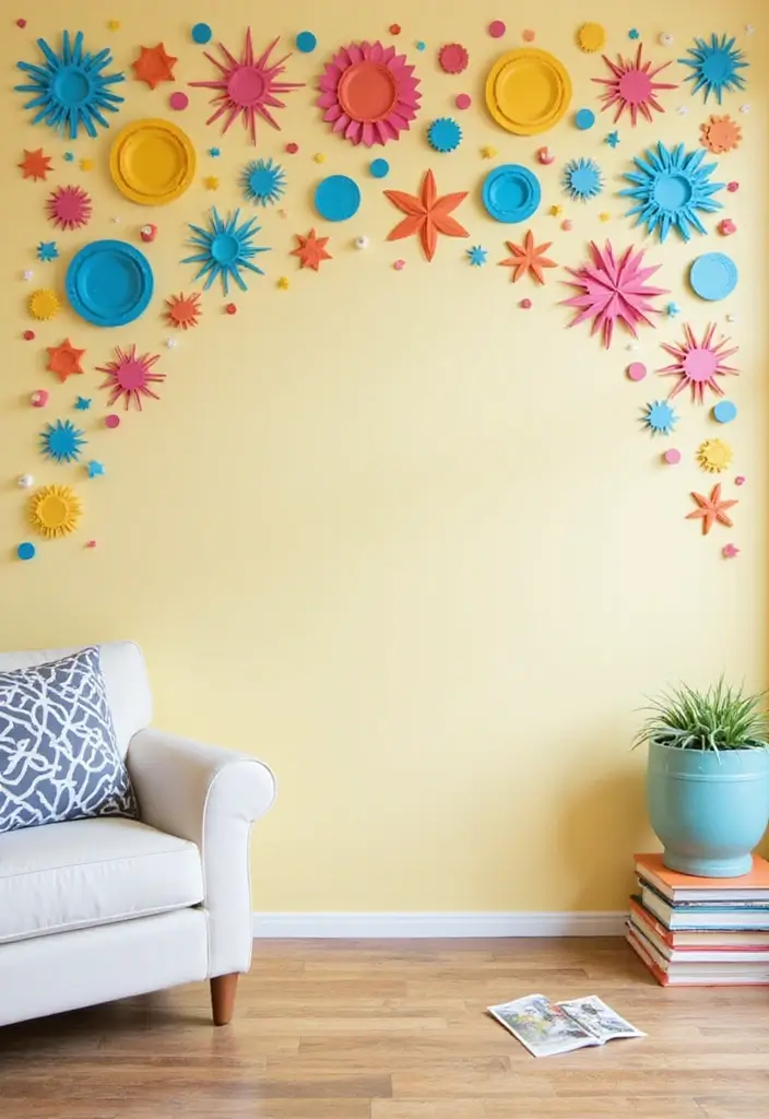 27 Paper Decoration Ideas That Turn Everyday Sheets Into Creative Art - 27. Paper Wall Decals
