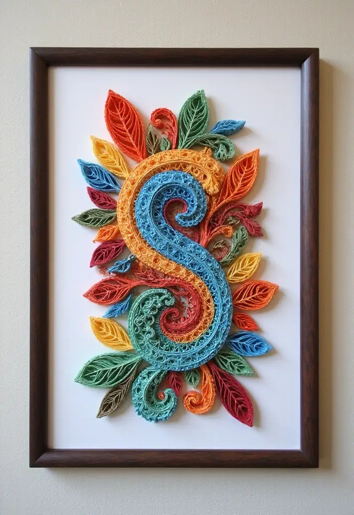 27 Paper Decoration Ideas That Turn Everyday Sheets Into Creative Art - 8. Paper Quilled Art