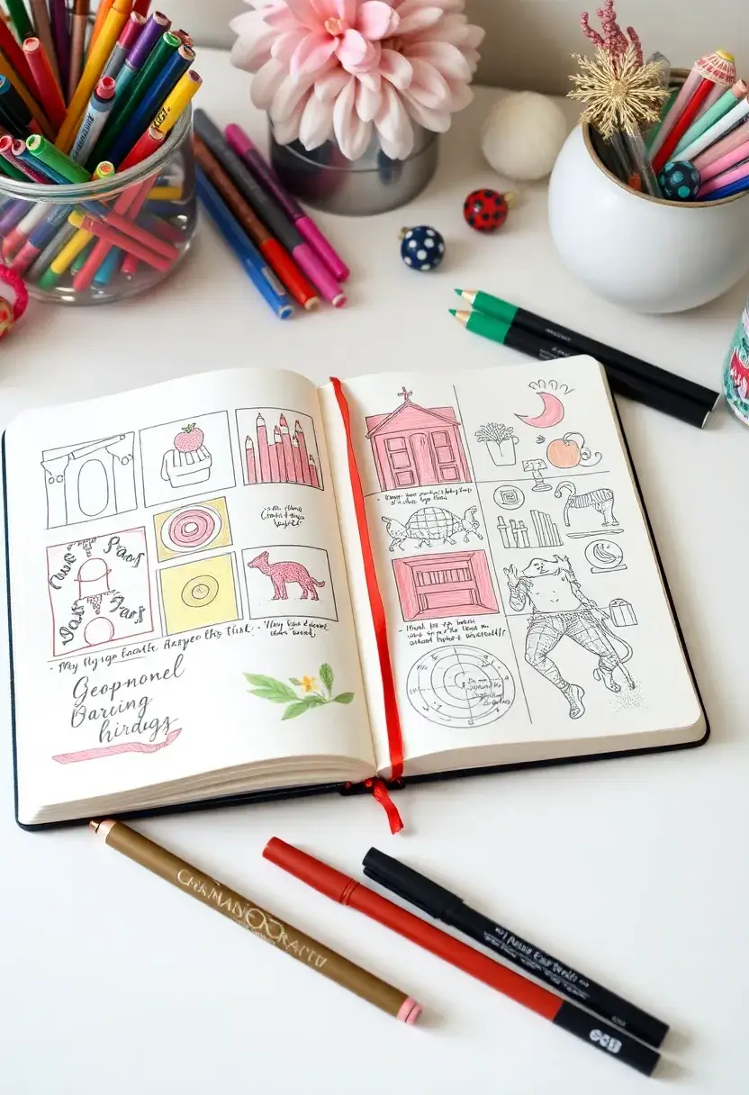 27 Personalized Journal Ideas That Make Gifts Fun and Unique - 11. Bullet Journals with Custom Layouts