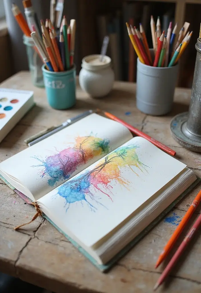 27 Personalized Journal Ideas That Make Gifts Fun and Unique - 18. Sketchbooks with Personalized Covers