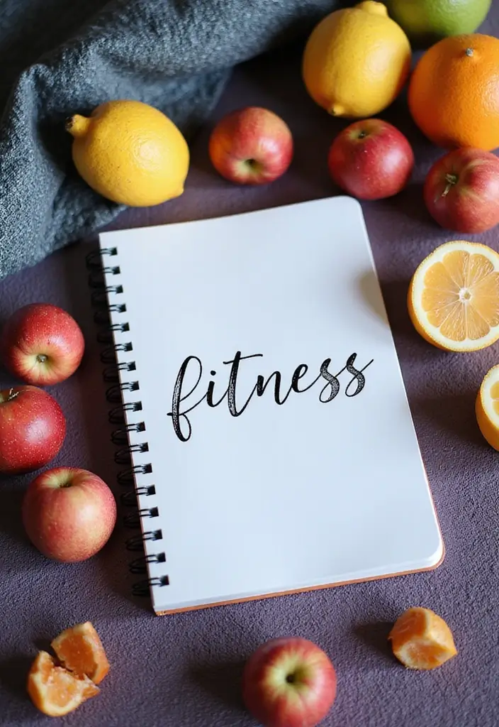 27 Personalized Journal Ideas That Make Gifts Fun and Unique - 5. Fitness and Wellness Journals