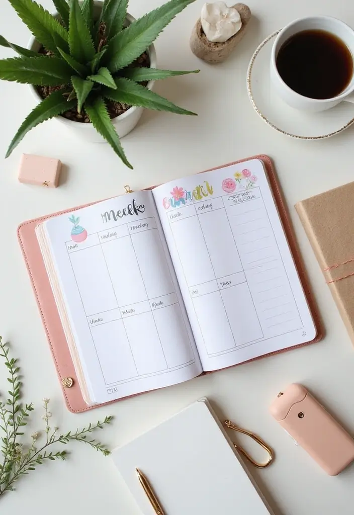 27 Personalized Journal Ideas That Make Gifts Fun and Unique - 6. Daily Planners with Custom Quotes