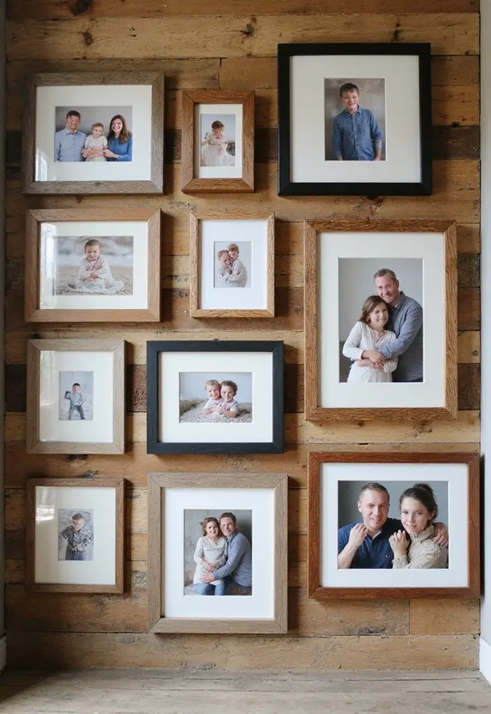 27 Picture Craft Ideas That Turn Photos Into Fun Projects - 1. Framed Collage of Memories