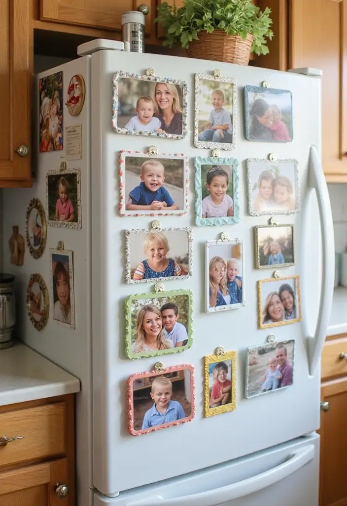 27 Picture Craft Ideas That Turn Photos Into Fun Projects - 10. Photo Magnets