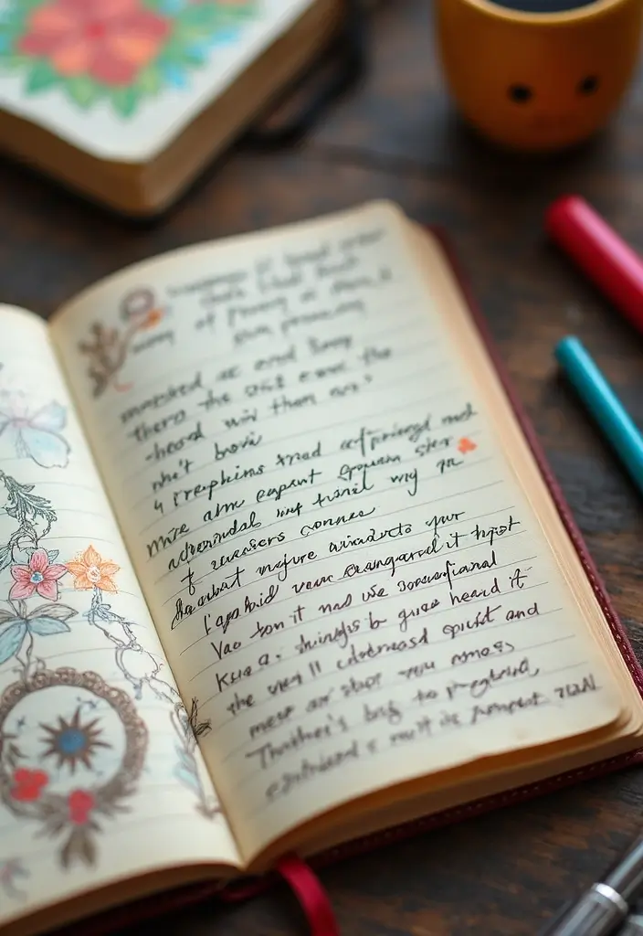 27 Pocket Journal Ideas That Are Portable, Cute, and Handy - 10. Creative Writing Journal