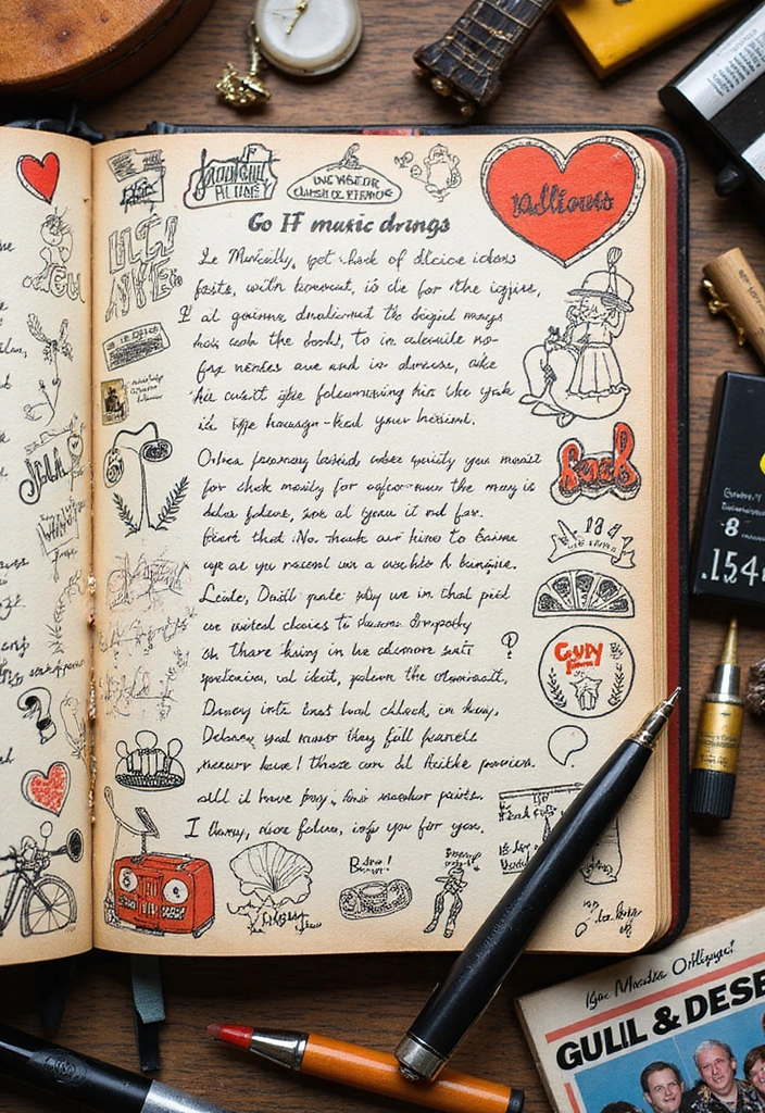 27 Pocket Journal Ideas That Are Portable, Cute, and Handy - 22. Music Journal