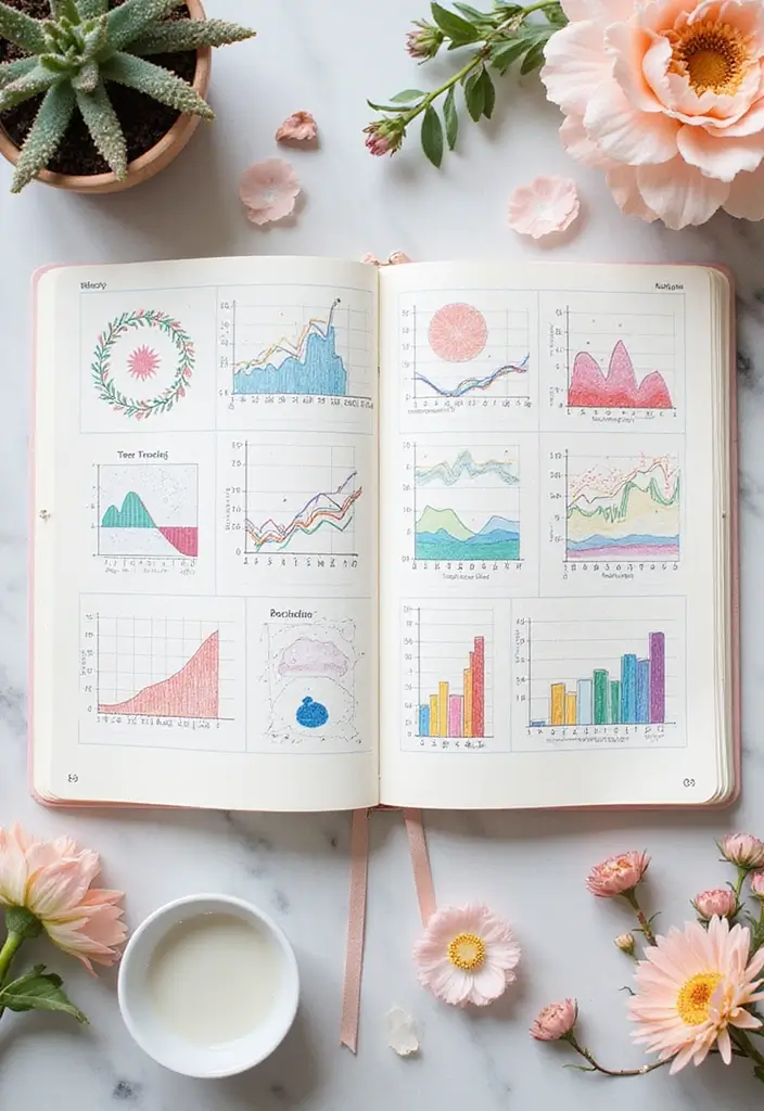 27 Ruled Journal Ideas That Make Writing Neat Fun and Organized - 6. Mood Tracking