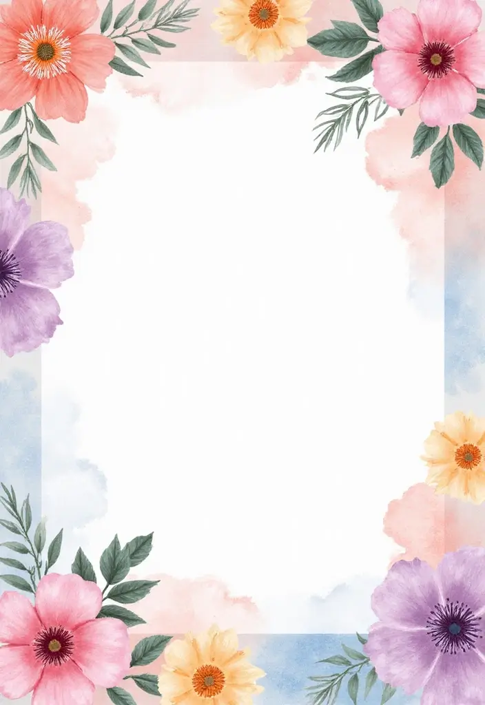 27 Tag Board Decoration Ideas That Are Perfect For Creative Projects - 1. Whimsical Watercolor Wonders