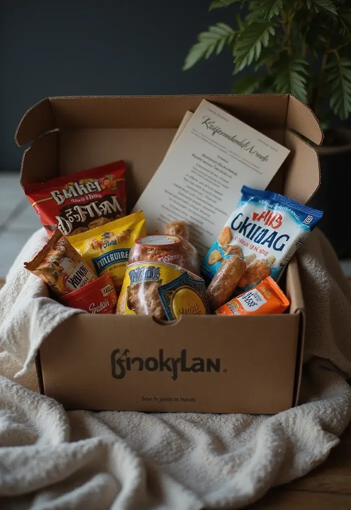 27 Valentine Shoe Box Ideas That Make Romantic Gifts Memorable - 10. Cozy Movie Night Box