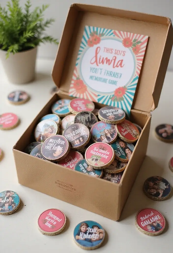 27 Valentine Shoe Box Ideas That Make Romantic Gifts Memorable - 12. Themed Memory Game