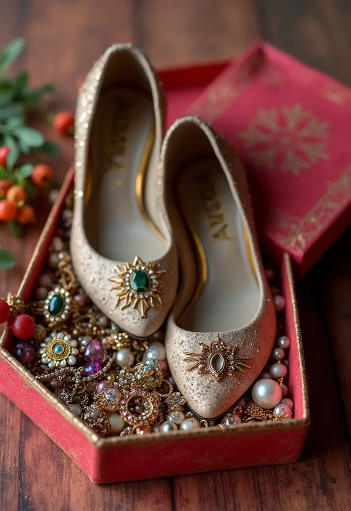 27 Valentine Shoe Box Ideas That Make Romantic Gifts Memorable - 15. Personalized Jewelry Box