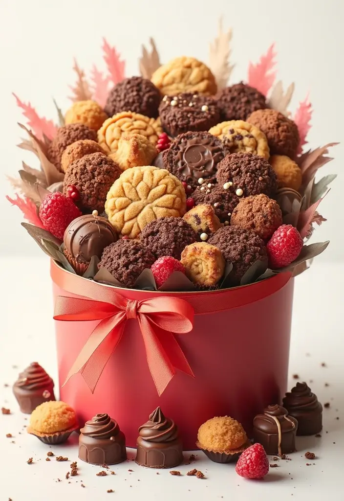 27 Valentine Shoe Box Ideas That Make Romantic Gifts Memorable - 2. Sweet Treats Surprise