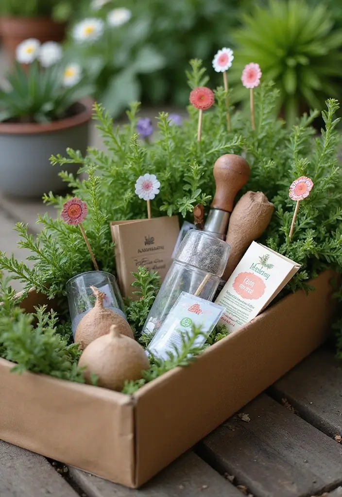 27 Valentine Shoe Box Ideas That Make Romantic Gifts Memorable - 21. Gardening Starter Kit