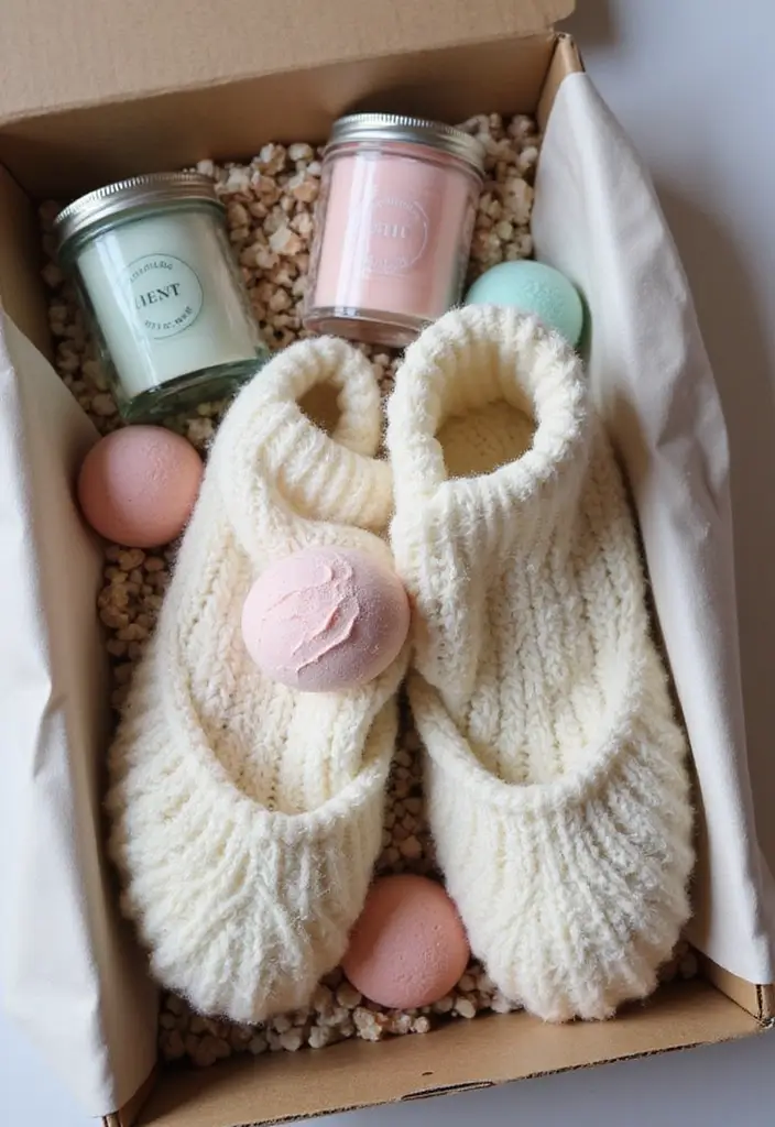 27 Valentine Shoe Box Ideas That Make Romantic Gifts Memorable - 3. DIY Spa Day Kit