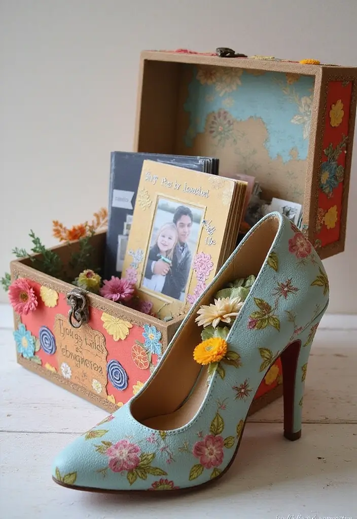 27 Valentine Shoe Box Ideas That Make Romantic Gifts Memorable - 6. Personalized Photo Album