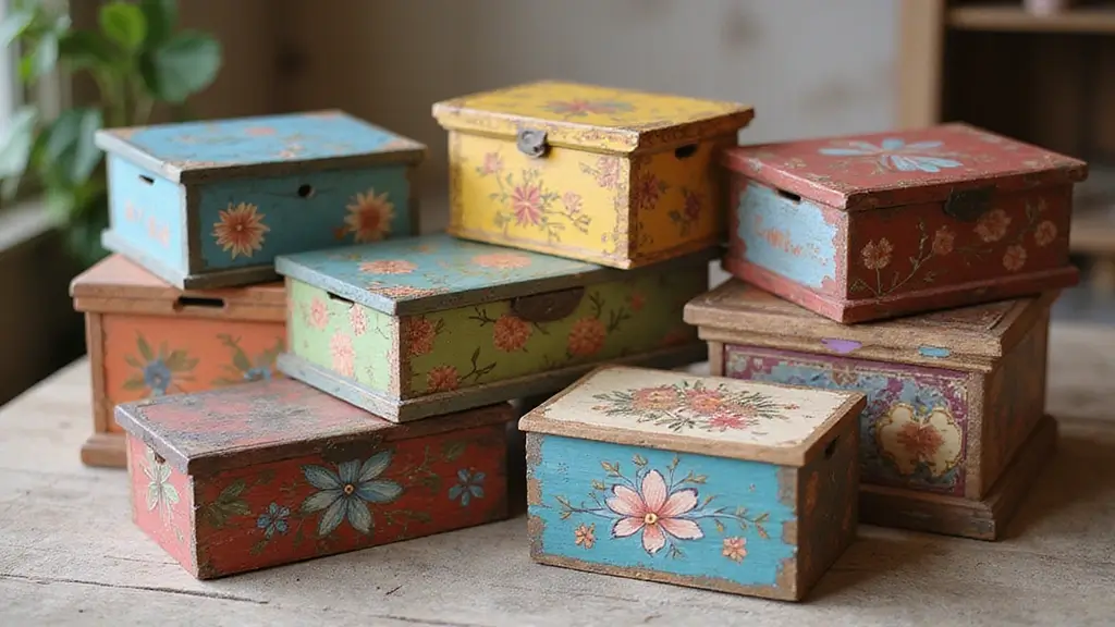 27 Wooden Box Painting Ideas That Make Storage Stylish and Creative