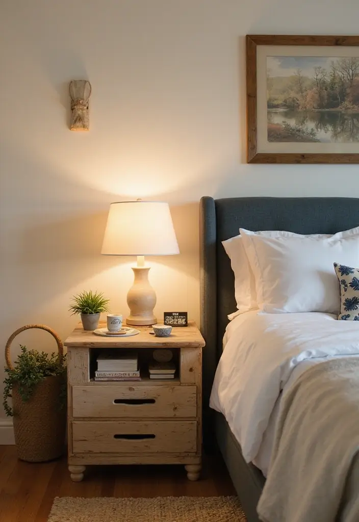 27 Wooden Crate Painting Ideas That Make Storage Functional and Pretty - 26. Crate Nightstand