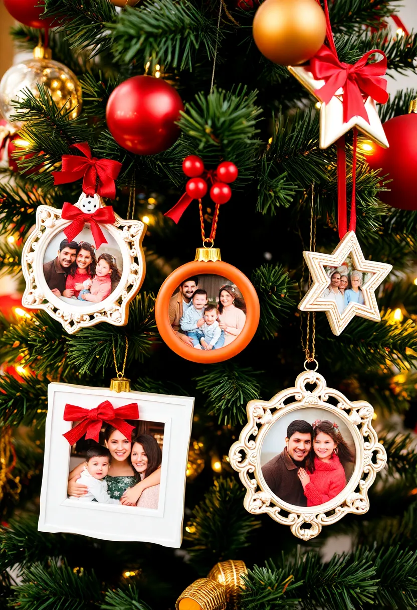 27 Xmas Craft Ideas That Make Your Holidays Extra Special 113 27 Xmas Craft Ideas That Make Your Holidays Extra Special - 21. Holiday Photo Frame Ornaments