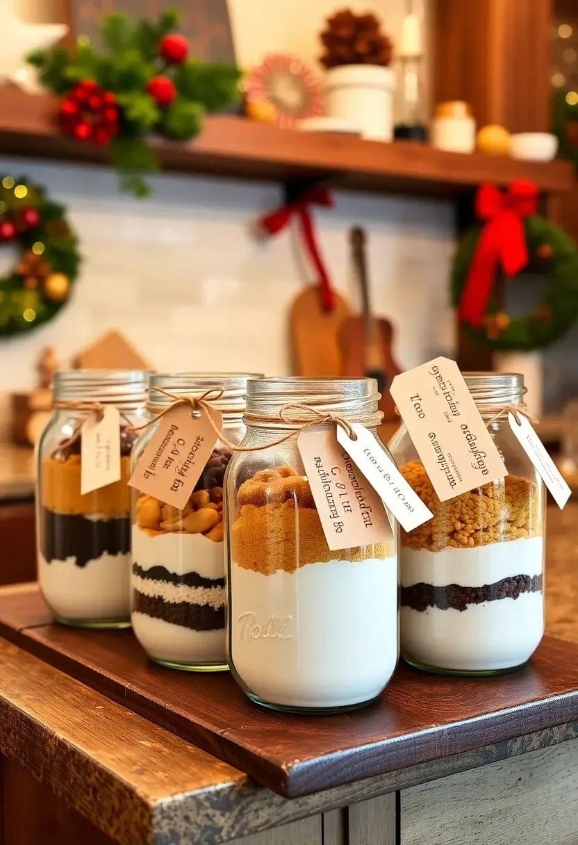 27 Xmas Craft Ideas That Make Your Holidays Extra Special 127 27 Xmas Craft Ideas That Make Your Holidays Extra Special - 23. Holiday Baking Mix in a Jar