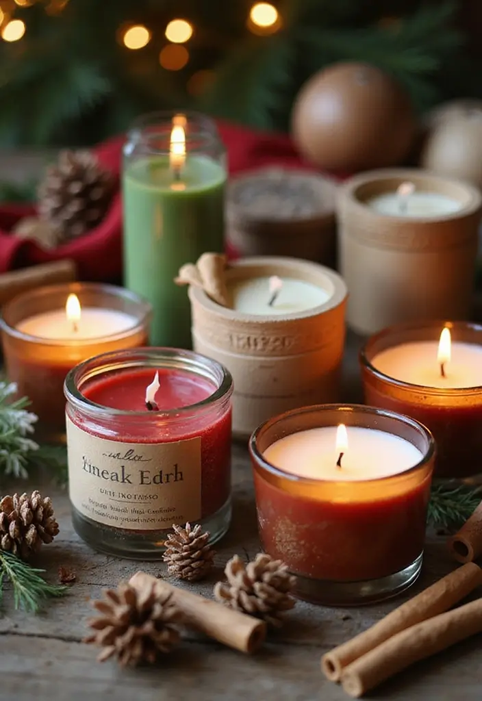 27 Xmas Craft Ideas That Make Your Holidays Extra Special 43 27 Xmas Craft Ideas That Make Your Holidays Extra Special - 9. Holiday Scented Candles