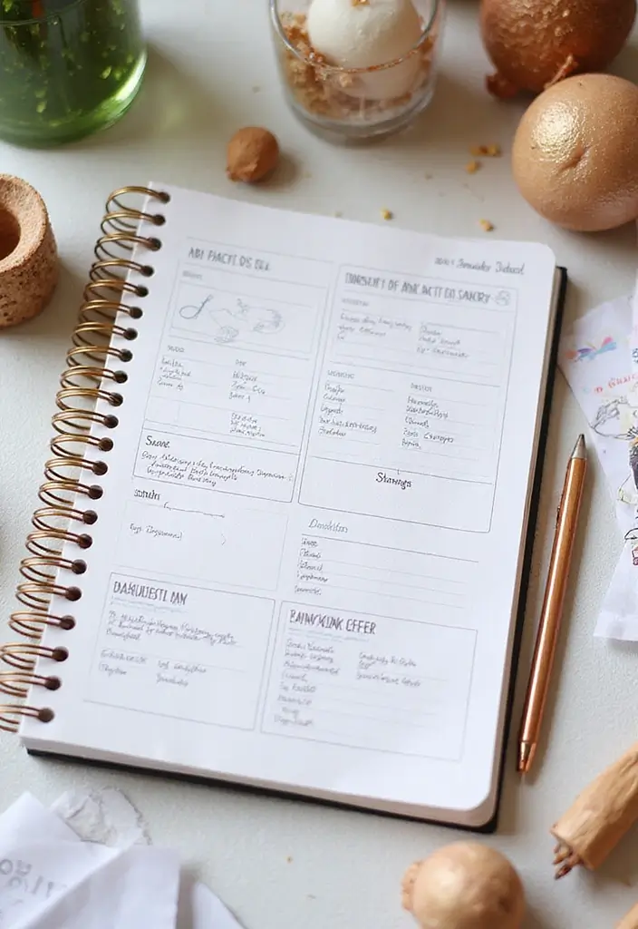 28 A6 Journal Ideas That Are Compact, Cute, and Practical - 11. Event Planning Journal