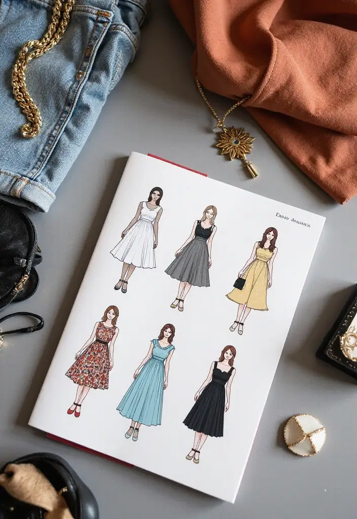 28 A6 Journal Ideas That Are Compact, Cute, and Practical - 25. Fashion Journal