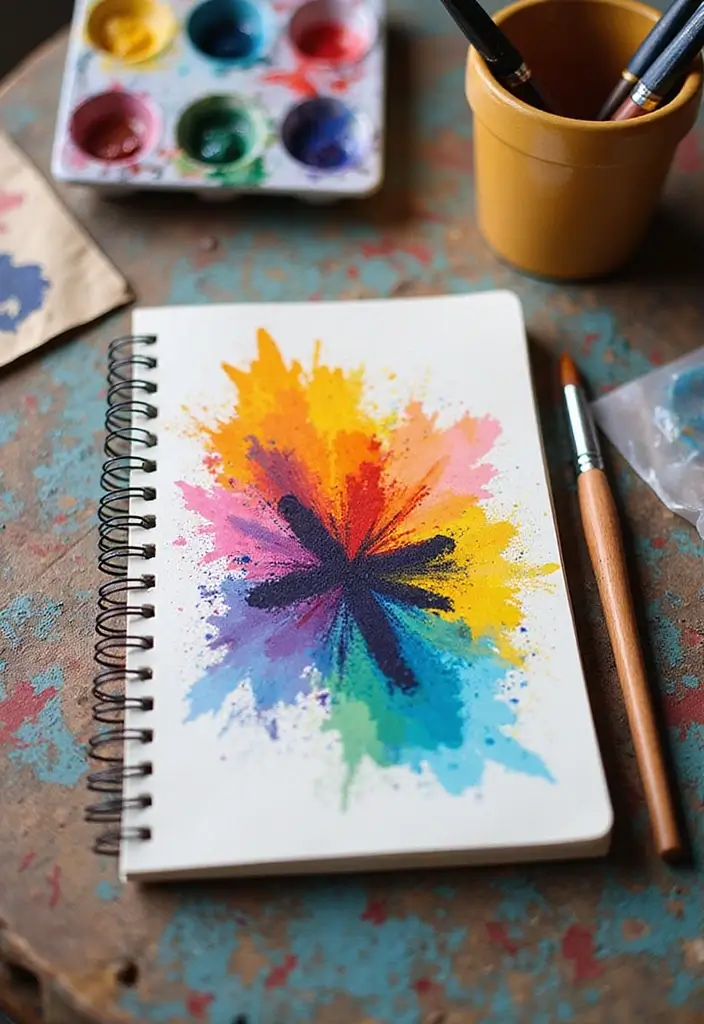 28 A6 Journal Ideas That Are Compact, Cute, and Practical - 8. Art Journal