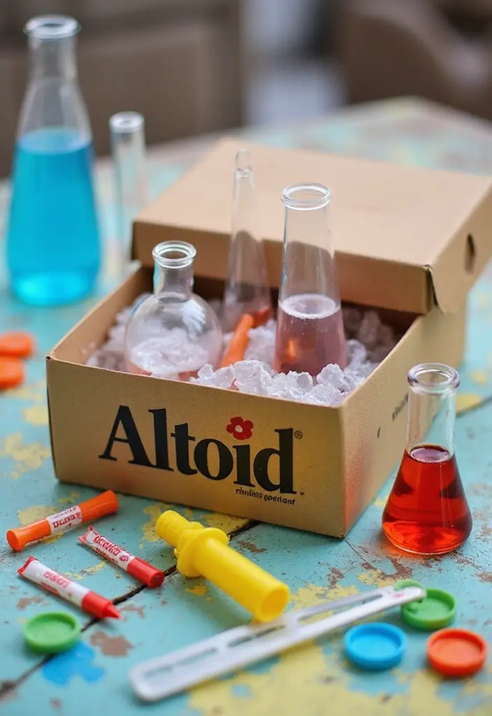 28 Altoid Box Ideas That Make Tiny Containers Fun and Useful - 13. Science Experiment Kit