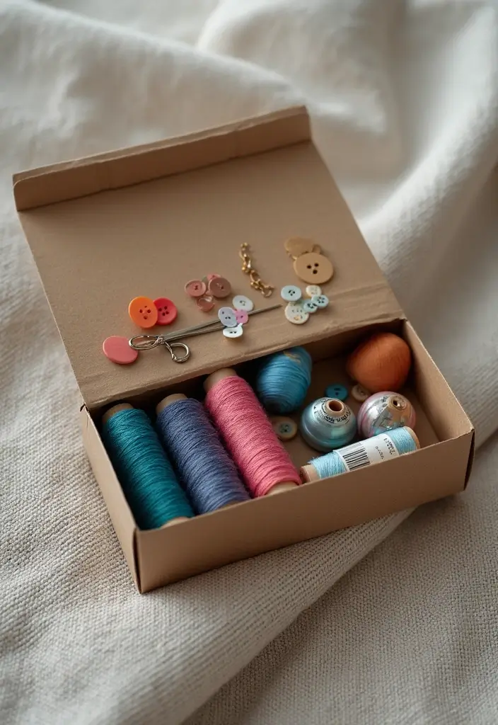 28 Altoid Box Ideas That Make Tiny Containers Fun and Useful - 2. DIY Travel Sewing Kit