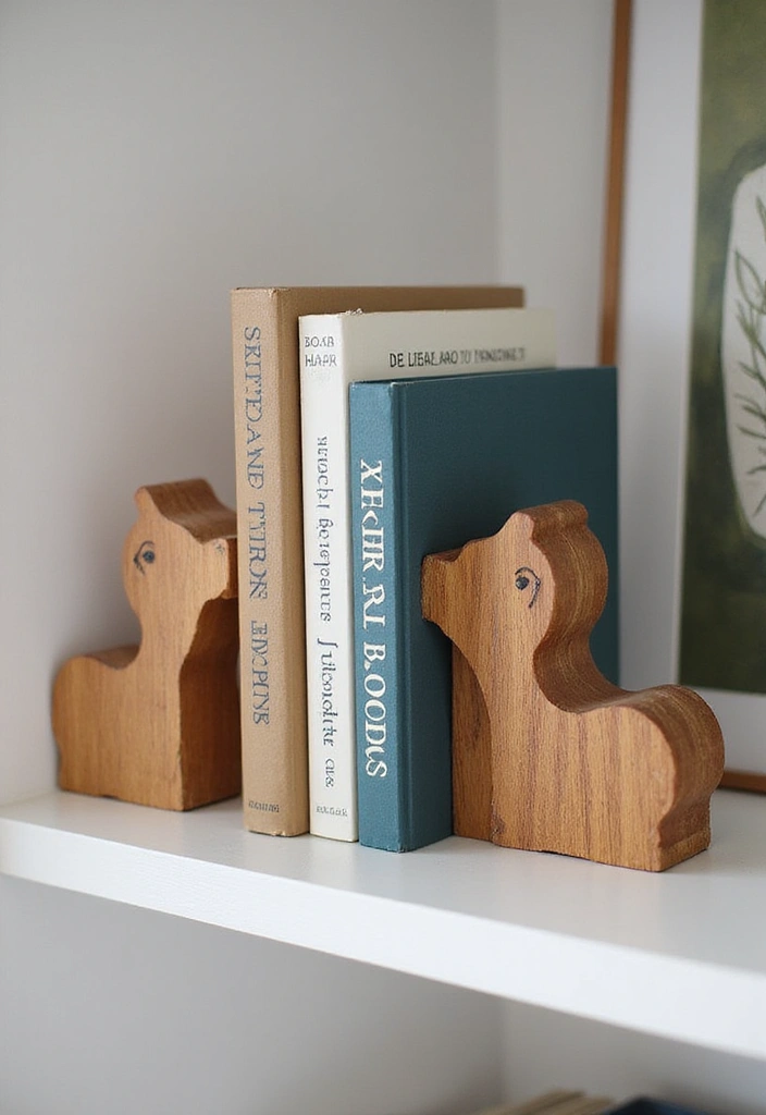 28 Bandsaw Box Ideas That Turn Woodworking Into Art - 13. Artistic Bookends