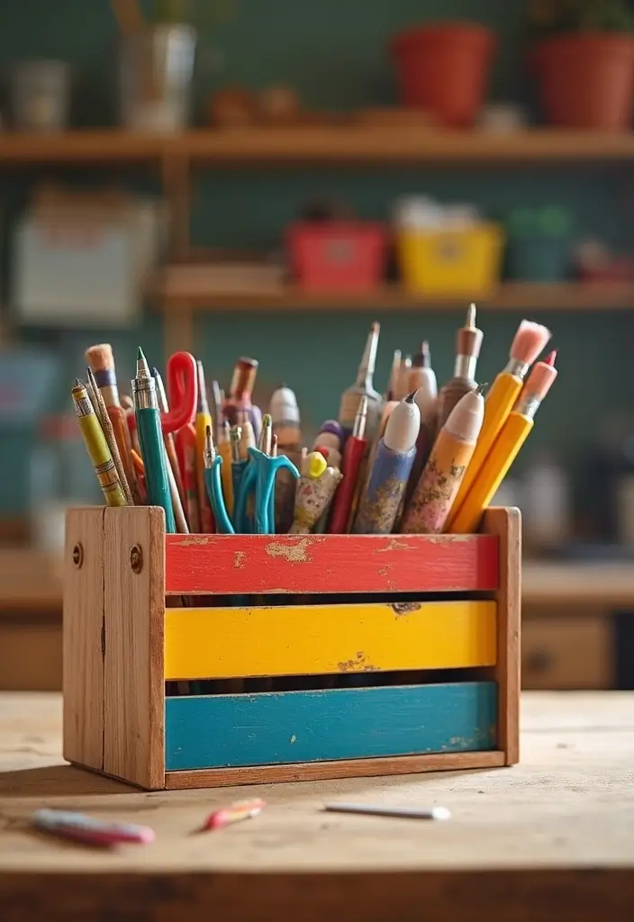 28 Bandsaw Box Ideas That Turn Woodworking Into Art - 15. Storage Solutions for Craft Supplies