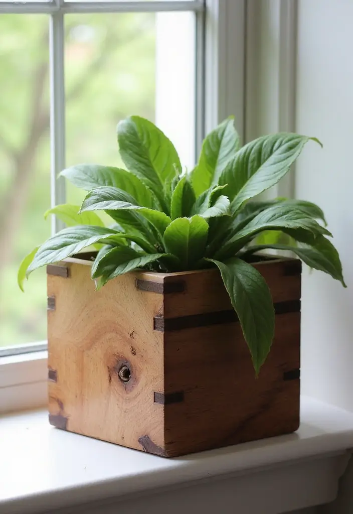 28 Bandsaw Box Ideas That Turn Woodworking Into Art - 19. Unique Planters