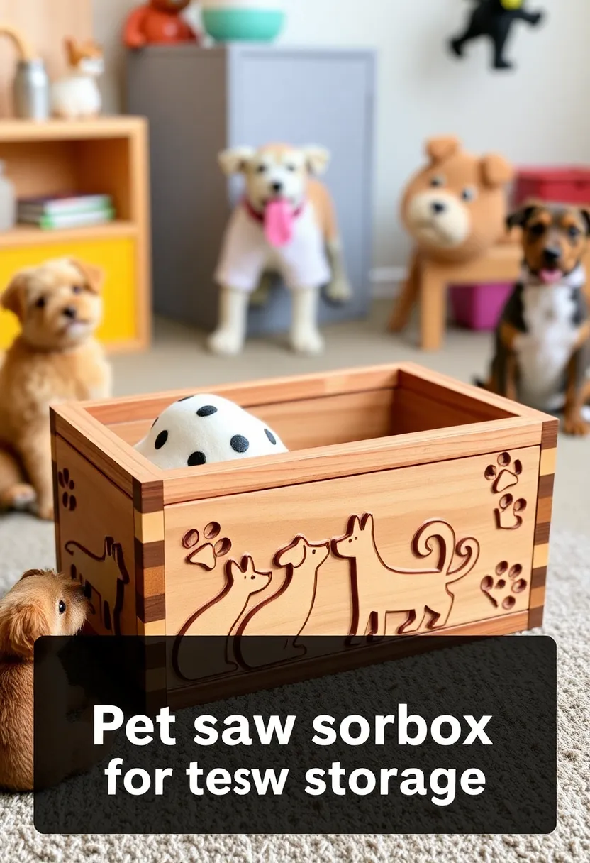 28 Bandsaw Box Ideas That Turn Woodworking Into Art - 21. Customized Pet Boxes