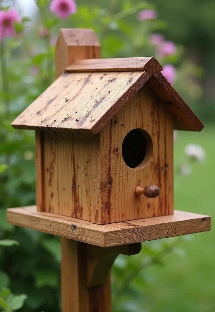 28 Bandsaw Box Ideas That Turn Woodworking Into Art - 24. Garden Decor