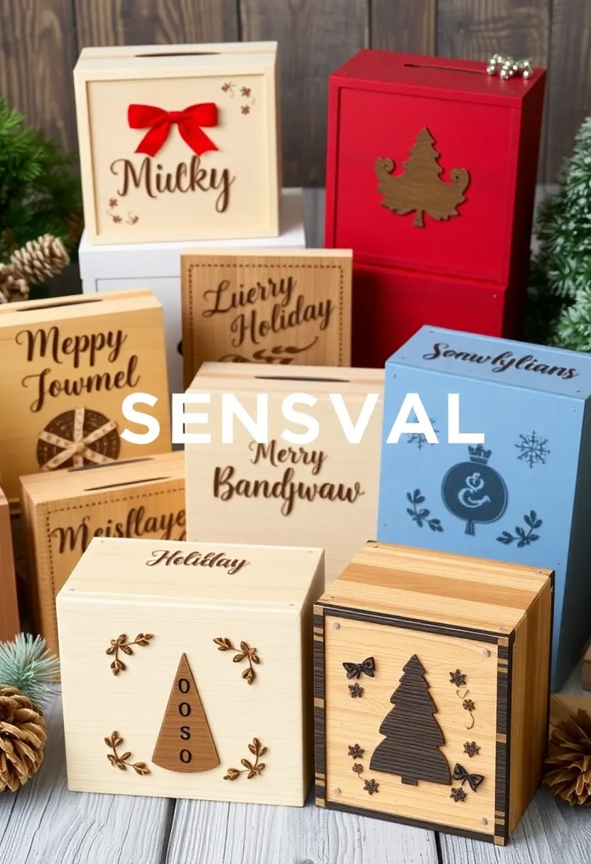 28 Bandsaw Box Ideas That Turn Woodworking Into Art - 27. Seasonal Boxes