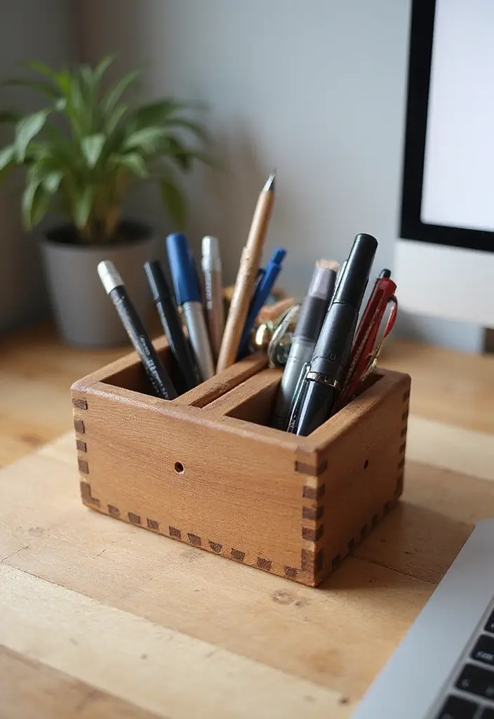 28 Bandsaw Box Ideas That Turn Woodworking Into Art - 5. Functional Organizer