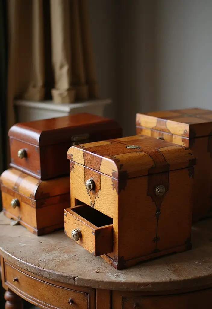 28 Bandsaw Box Ideas That Turn Woodworking Into Art - 6. Art Deco Inspiration