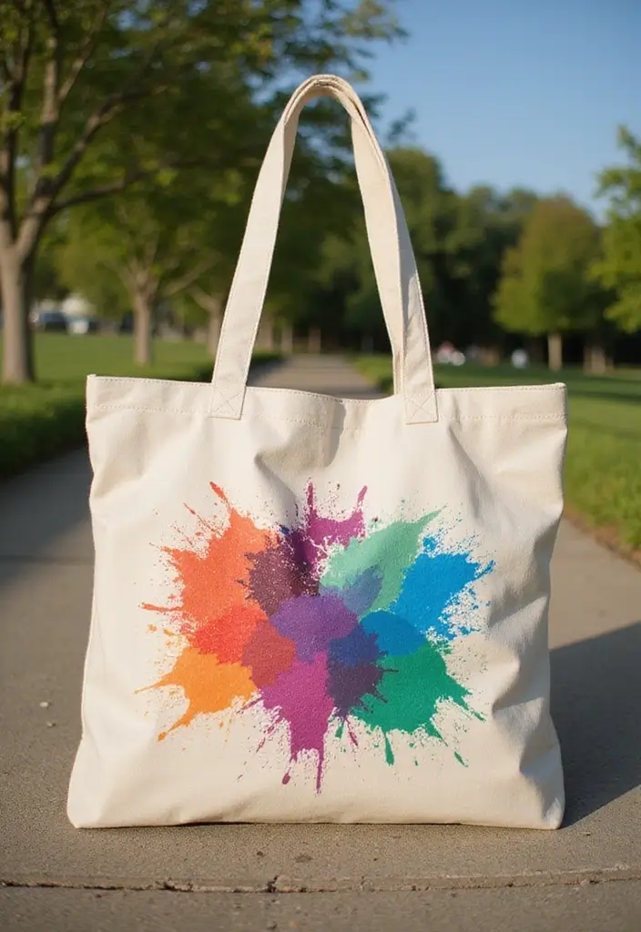 28 Birthday Craft Ideas That Make Presents Extra Special - 14. Customizable Tote Bags