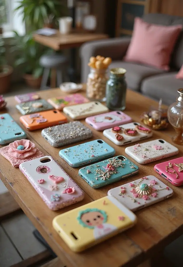 28 Birthday Craft Ideas That Make Presents Extra Special - 16. Customizable Phone Cases