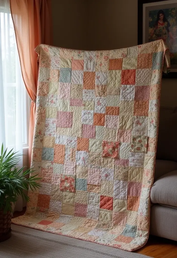 28 Birthday Craft Ideas That Make Presents Extra Special - 21. DIY Memory Quilt
