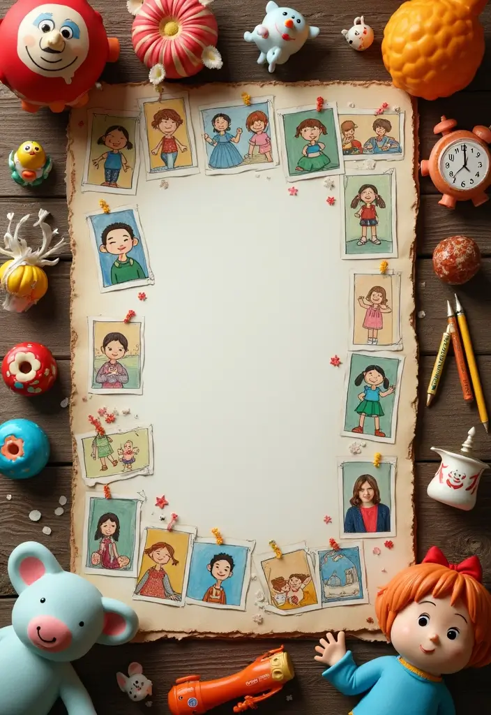 28 Blank Journal Ideas That Inspire Creativity and Personalization 13. Childhood Memories Journal