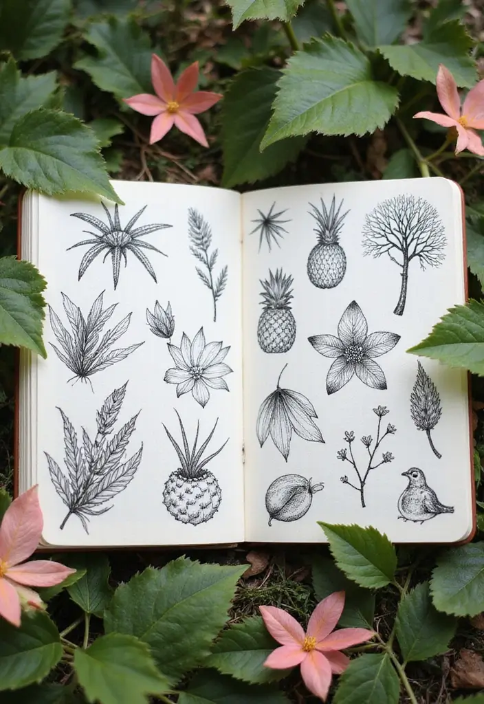 28 Blank Journal Ideas That Inspire Creativity and Personalization 14. Nature Journal