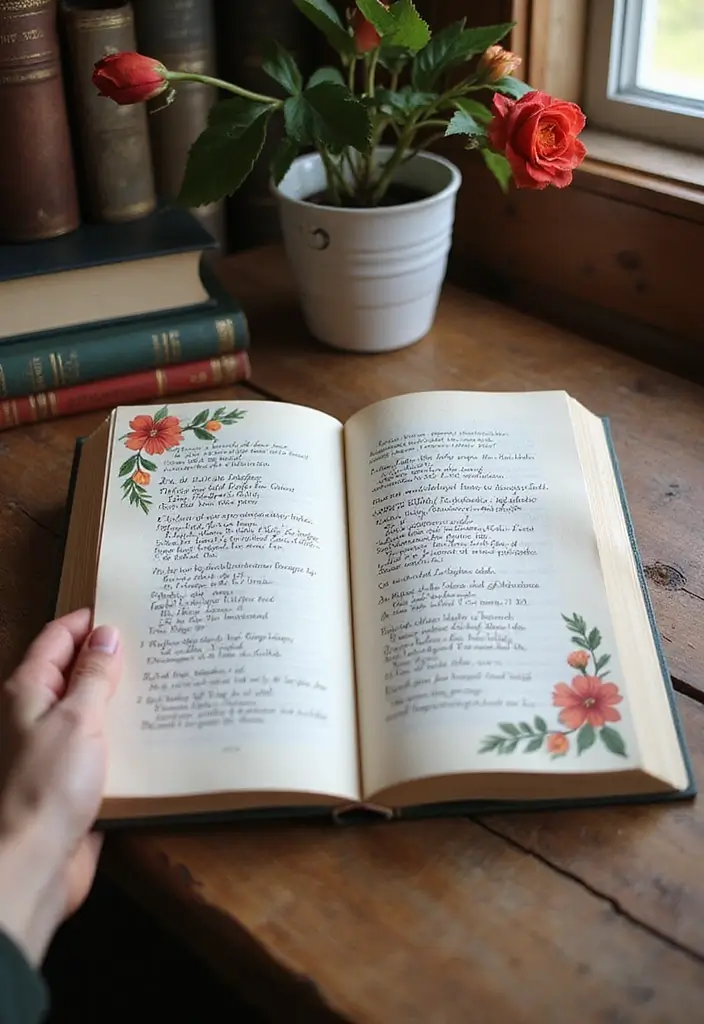 28 Blank Journal Ideas That Inspire Creativity and Personalization 26. Poetry Journal