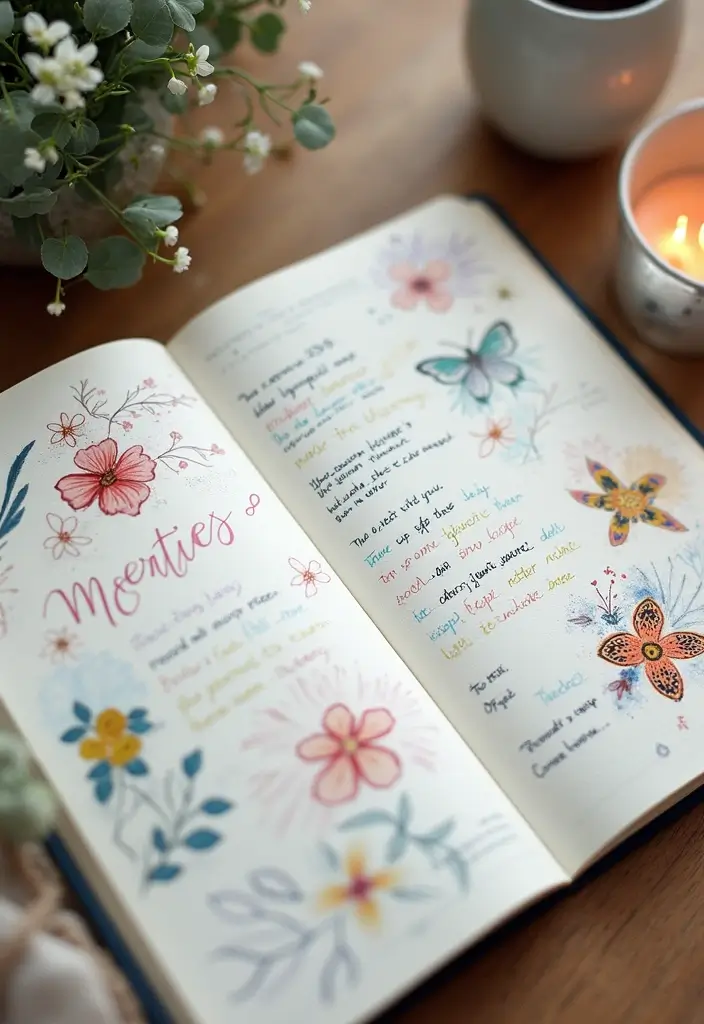 28 Blank Journal Ideas That Inspire Creativity and Personalization 8. Monthly Reflection Journal