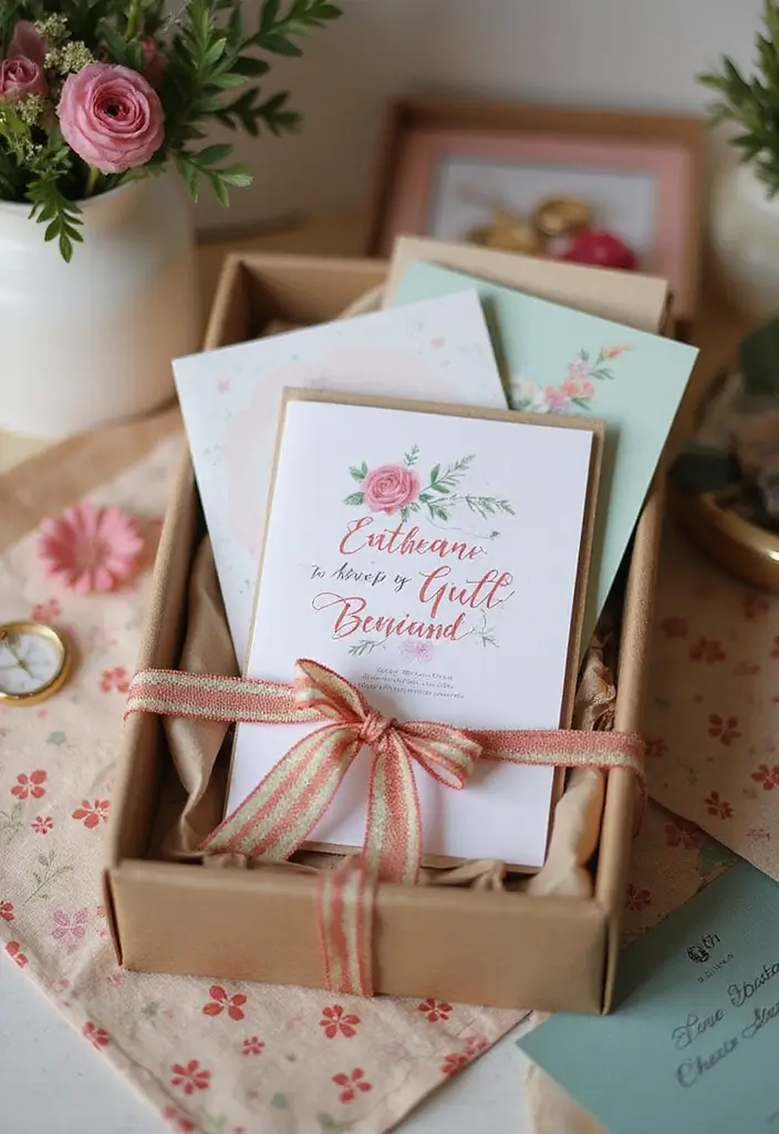 28 Card Craft Ideas That Make Handmade Greeting Cards Special - 16. Card Set Gifts