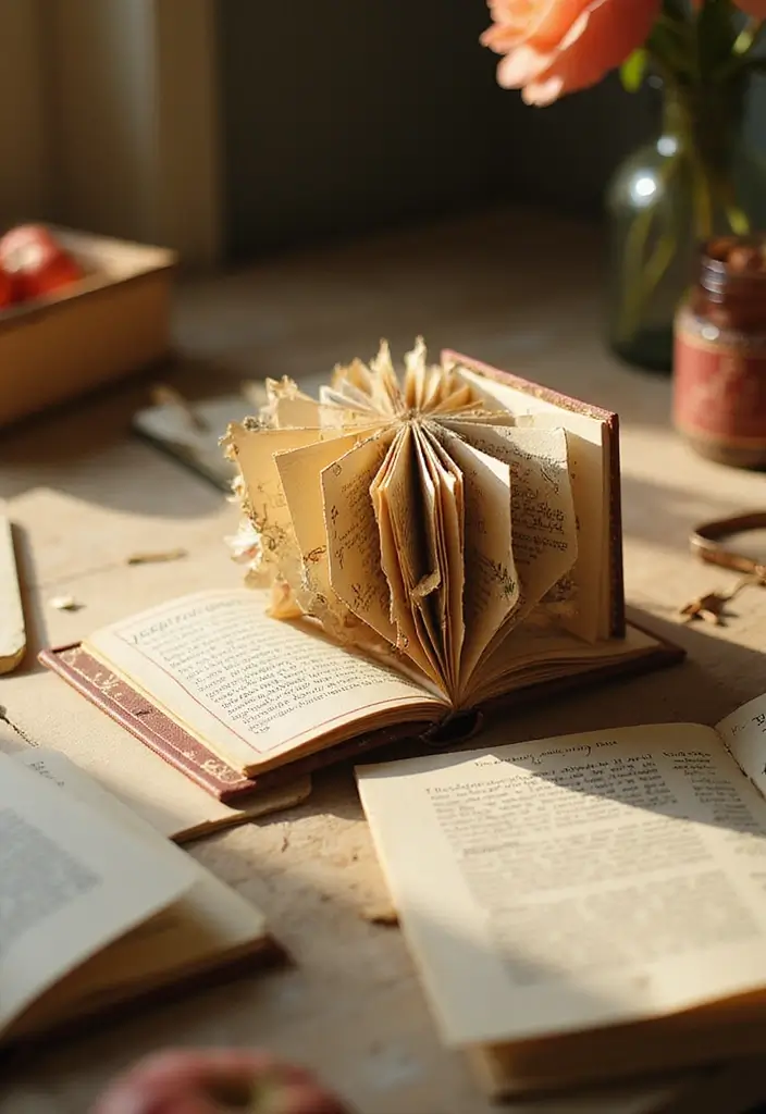 28 Card Craft Ideas That Make Handmade Greeting Cards Special - 23. Inspirational Mini Books as Cards