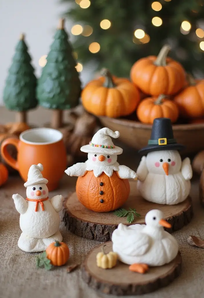 28 Clay Craft Ideas Aesthetic That Make Handmade Art Stylish - 28. Clay Seasonal Decor