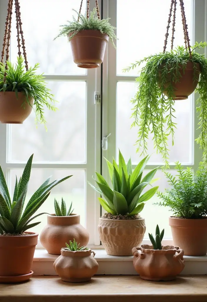 28 Clay Craft Ideas Aesthetic That Make Handmade Art Stylish - 3. Clay Plant Holders