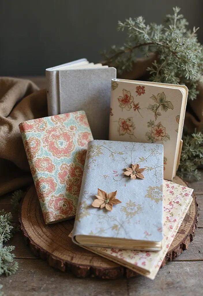 28 Craft Ideas To Sell That Make Money Fun and Creative - 21. Handmade Notebooks