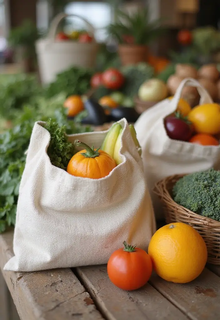 28 Craft Ideas To Sell That Make Money Fun and Creative - 28. Reusable Produce Bags